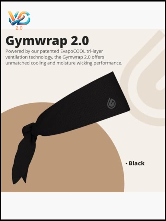 Sweat-Wicking Adjustable Workout Headband for Sports Running